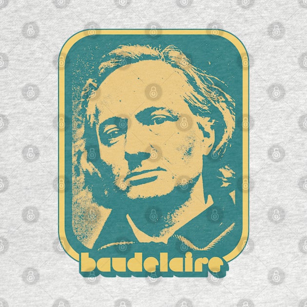 Baudelaire // Retro Style Fan Art Design by DankFutura